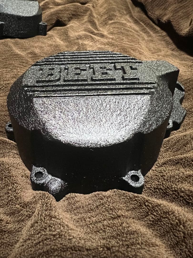 ZRX400 BEET ポイントカバー、ジェネレーターカバー　結晶塗装黒