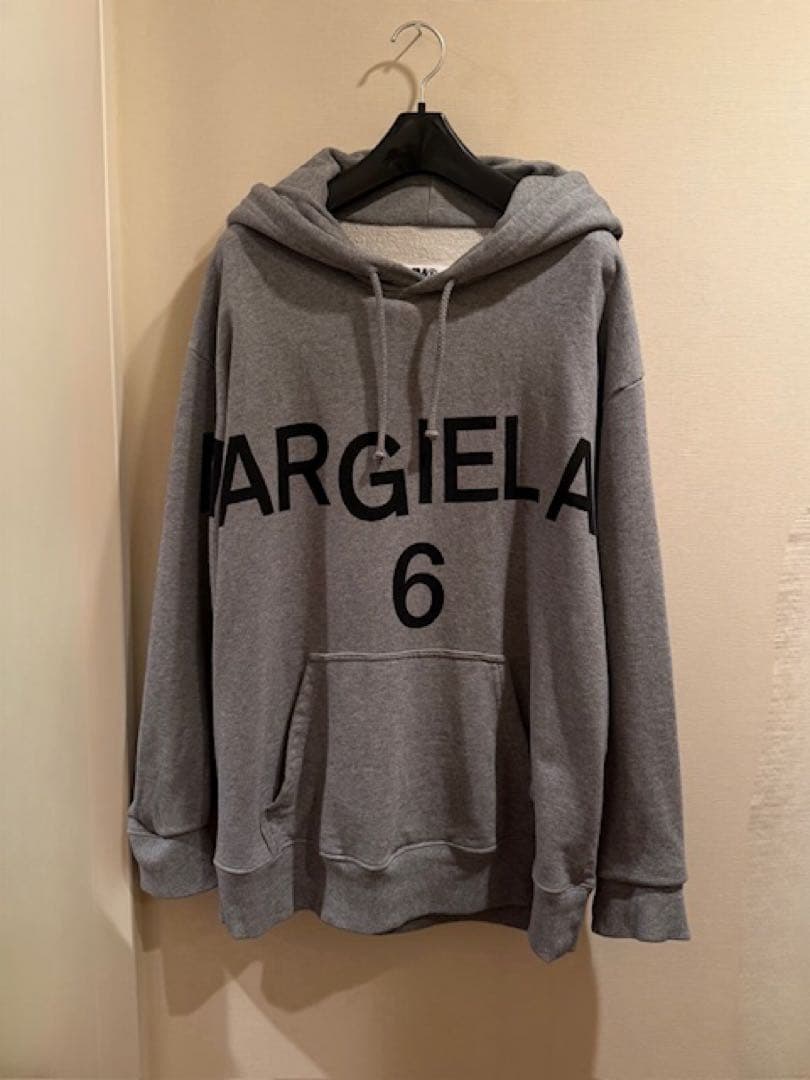 MM6 Margiela グレー パーカー　＊ビッグサイズ