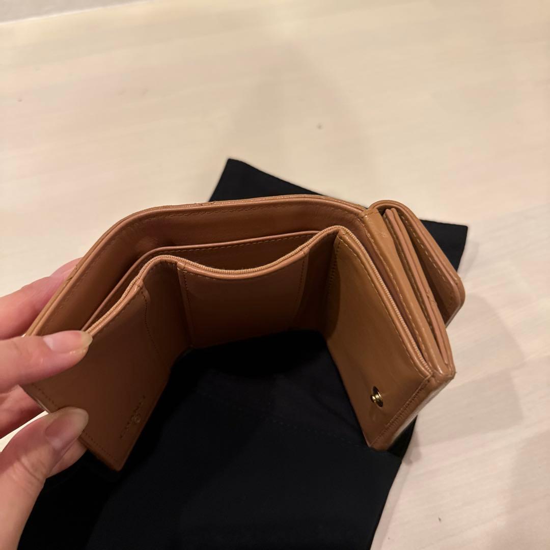 チョコマカロン様CHANEL 三つ折り財布