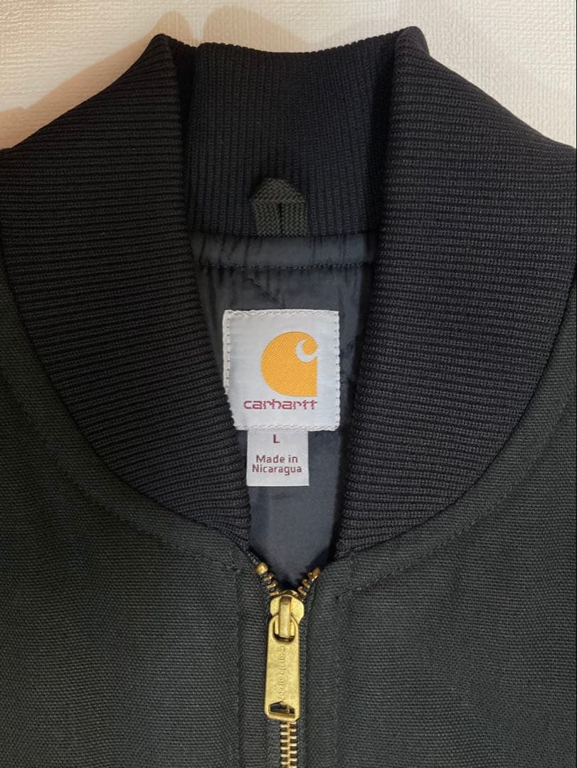 Carhartt カーハート ダックベスト V01 Lサイズ BLK 美品