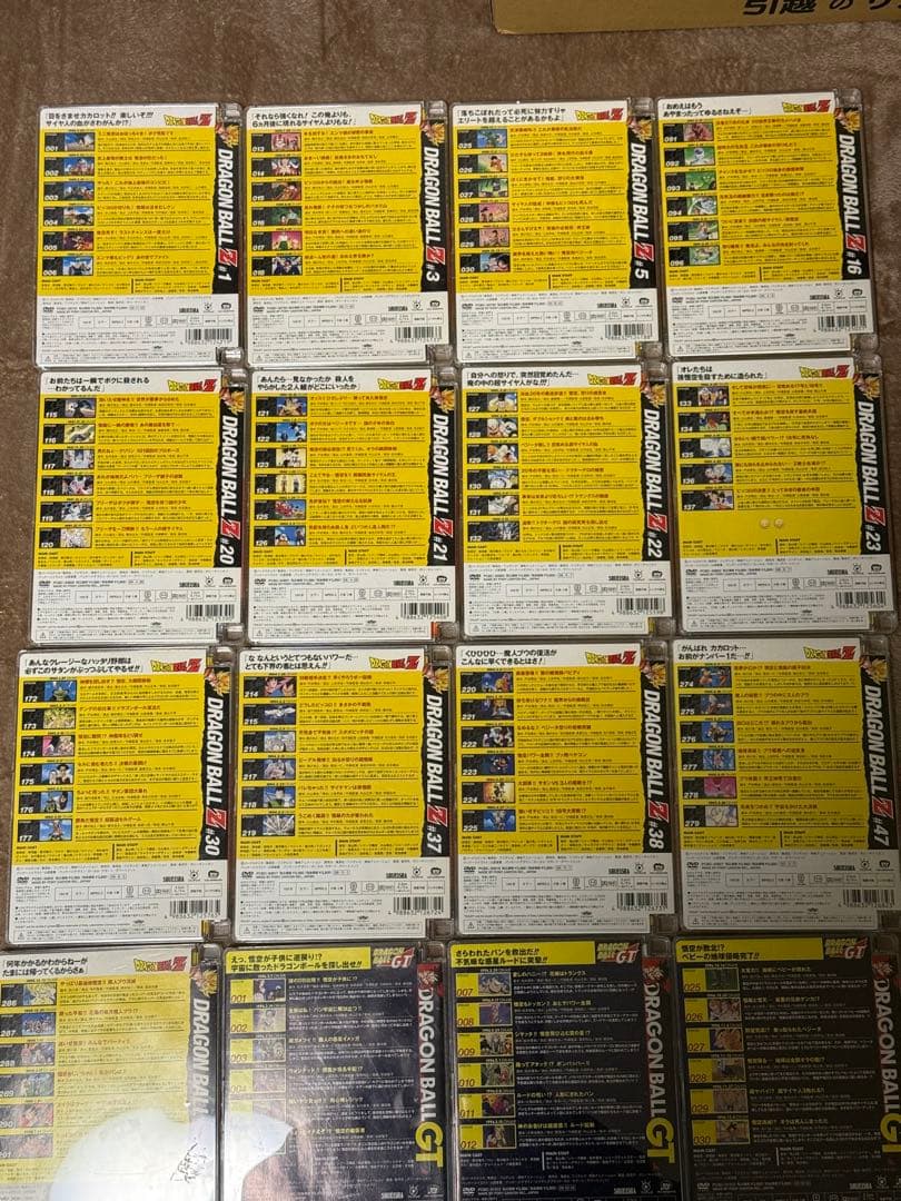 ドラゴンボールZ ドラゴンボールGT DVD まとめ売り