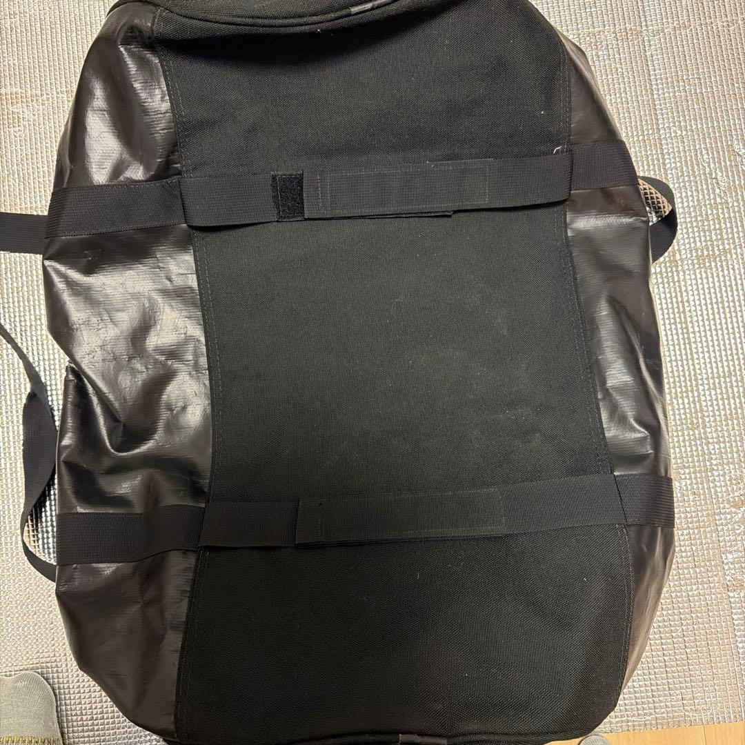 SUPREME ブラック ボストンバッグ