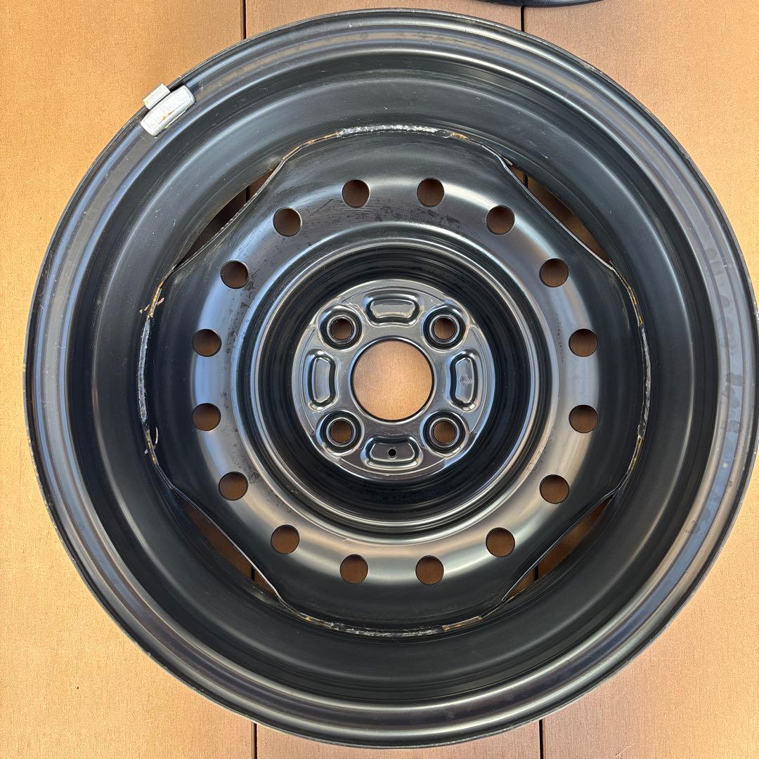 14インチ スチールホイール 4本セット　スズキ　軽自動車　4穴
