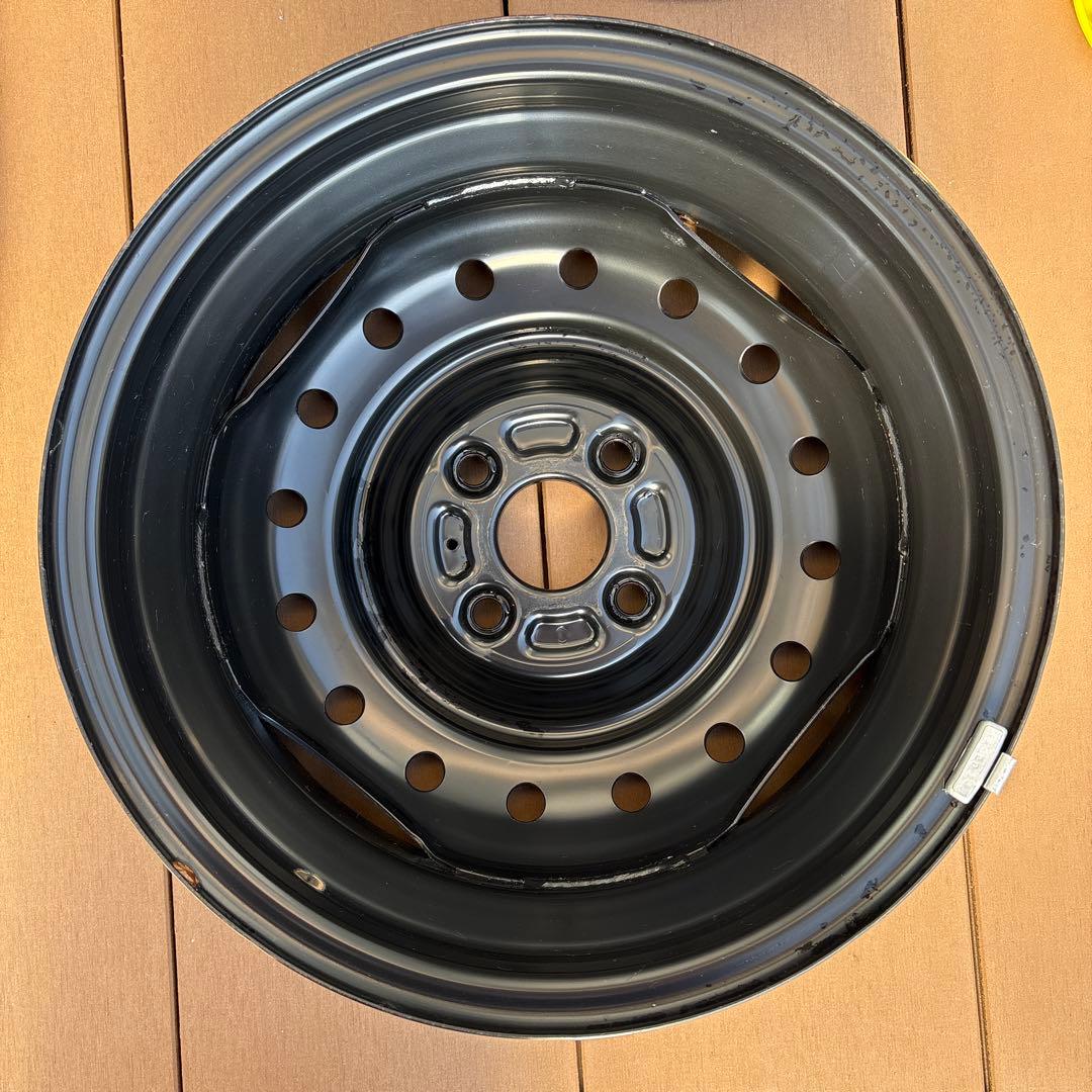 14インチ スチールホイール 4本セット　スズキ　軽自動車　4穴