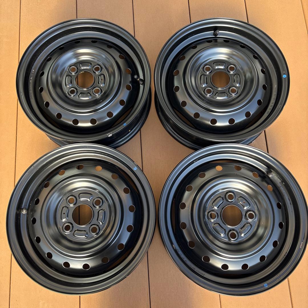 14インチ スチールホイール 4本セット　スズキ　軽自動車　4穴