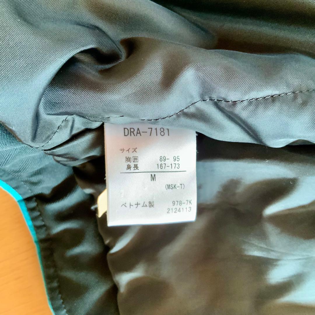 DESCENTE スキーウェア フード付き ジャケット青黒