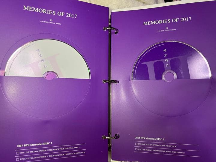 BTS メモリーズ 2017 ※テヒョントレカ付き
