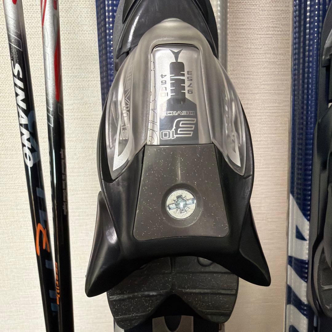 N*A様 ATOMIC IZOR 7:5 スキーとポールのセット