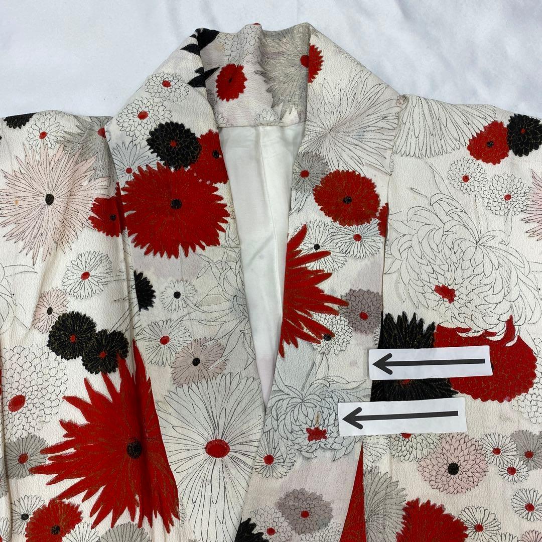 505agu30着物のみ,412aj42 ◎七五三 セミアンティーク着物のみ