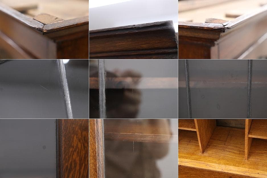 ※ミリカリ 英国 イギリス オーク材 ヴィンテージ ビューロー