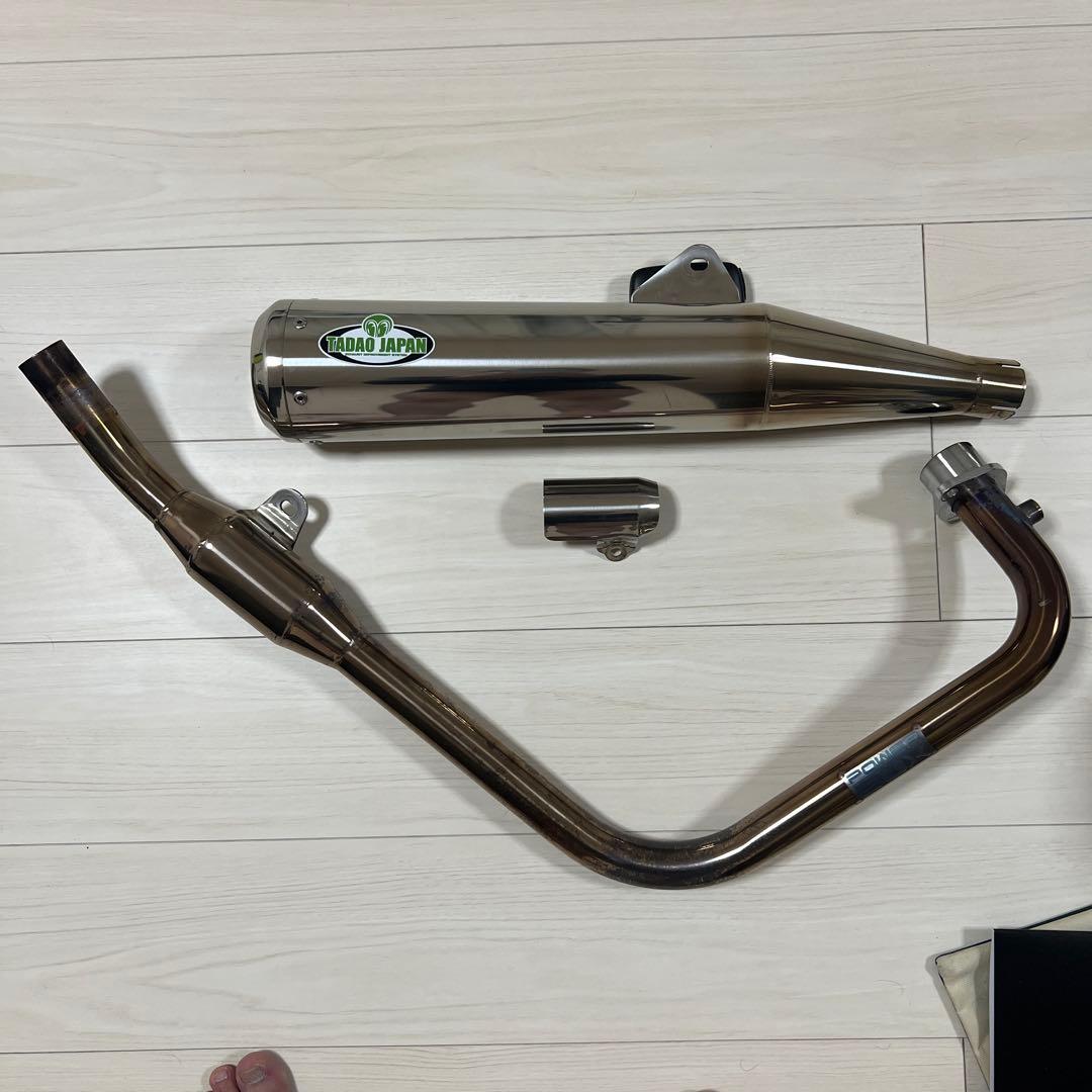 GB350 忠男 JAPAN POWER BOX マフラー