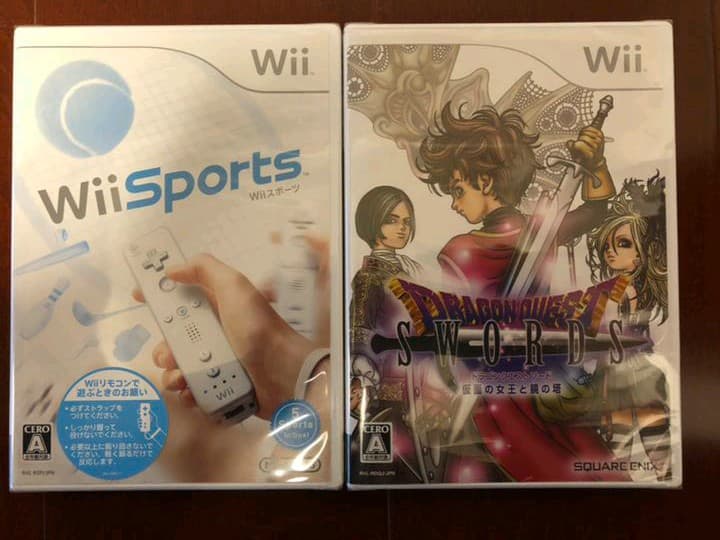 【全て新品未開封】Wii 本体セット ソフト2本 他付属品