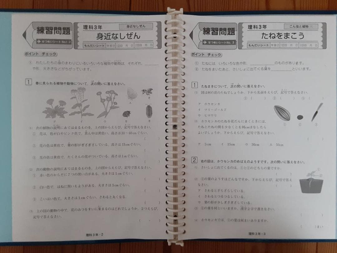 自宅学習教材　理科　小学３年〜６年　DVD付