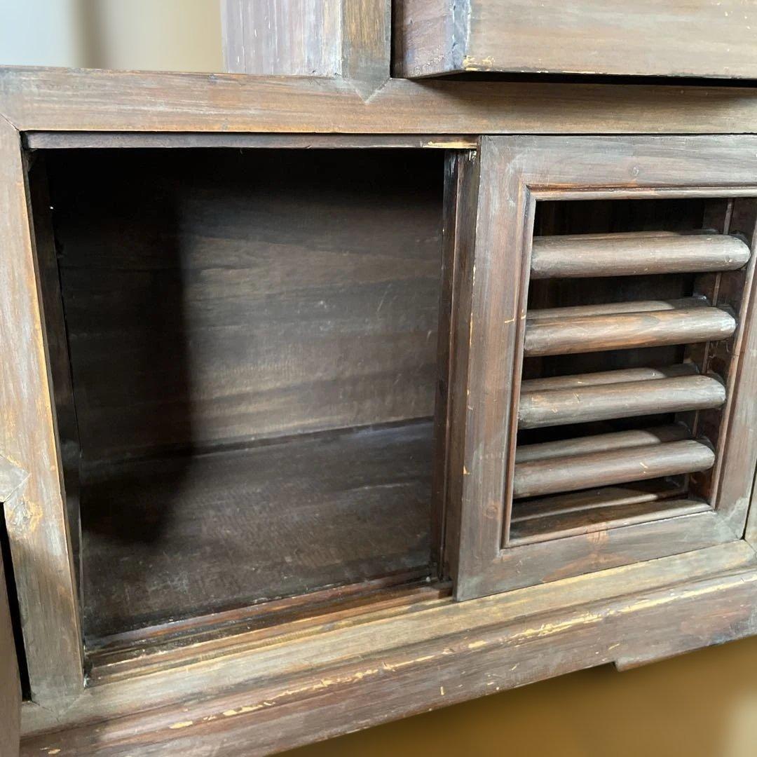 階段タンス　高さ約75.7cm 幅約72cm