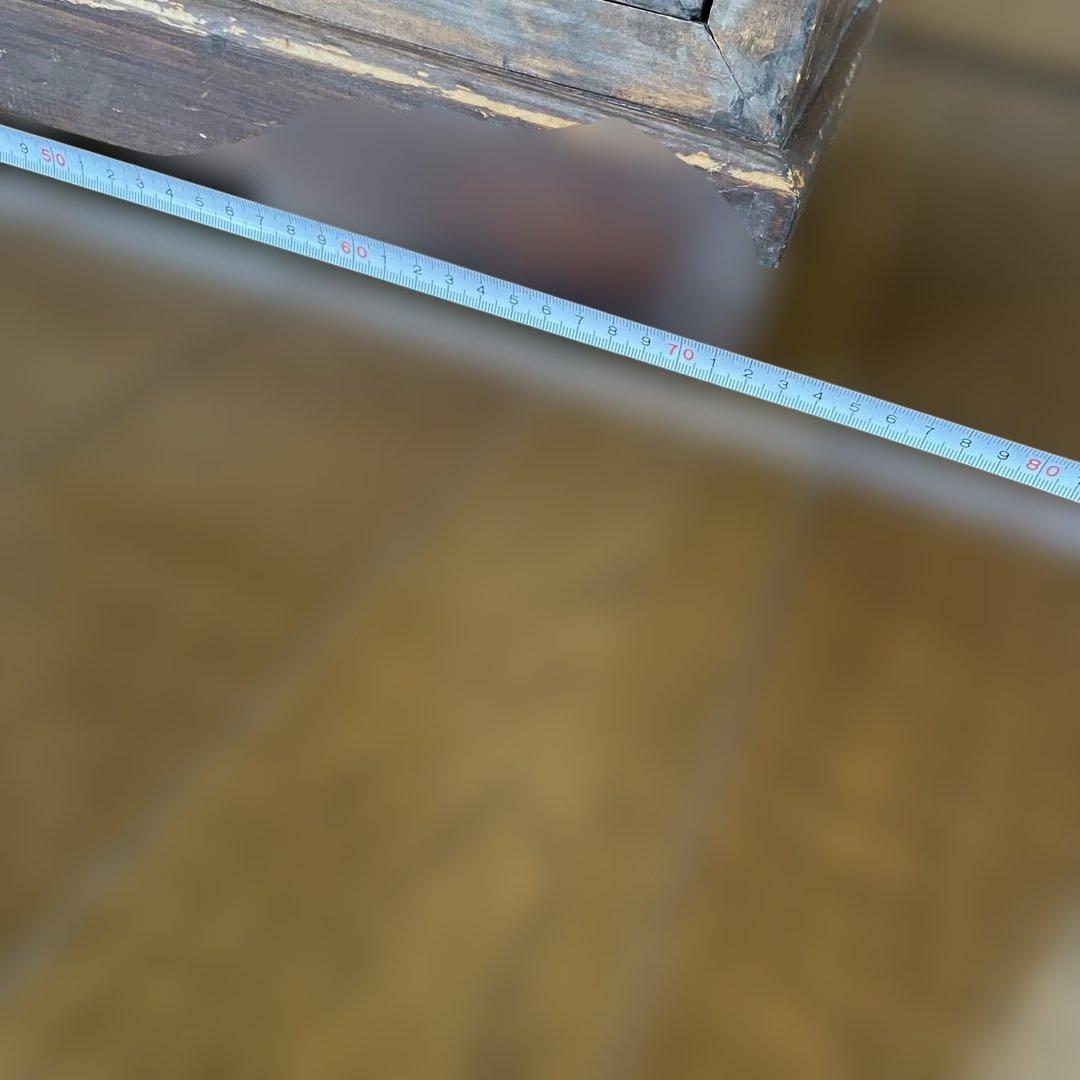 階段タンス　高さ約75.7cm 幅約72cm