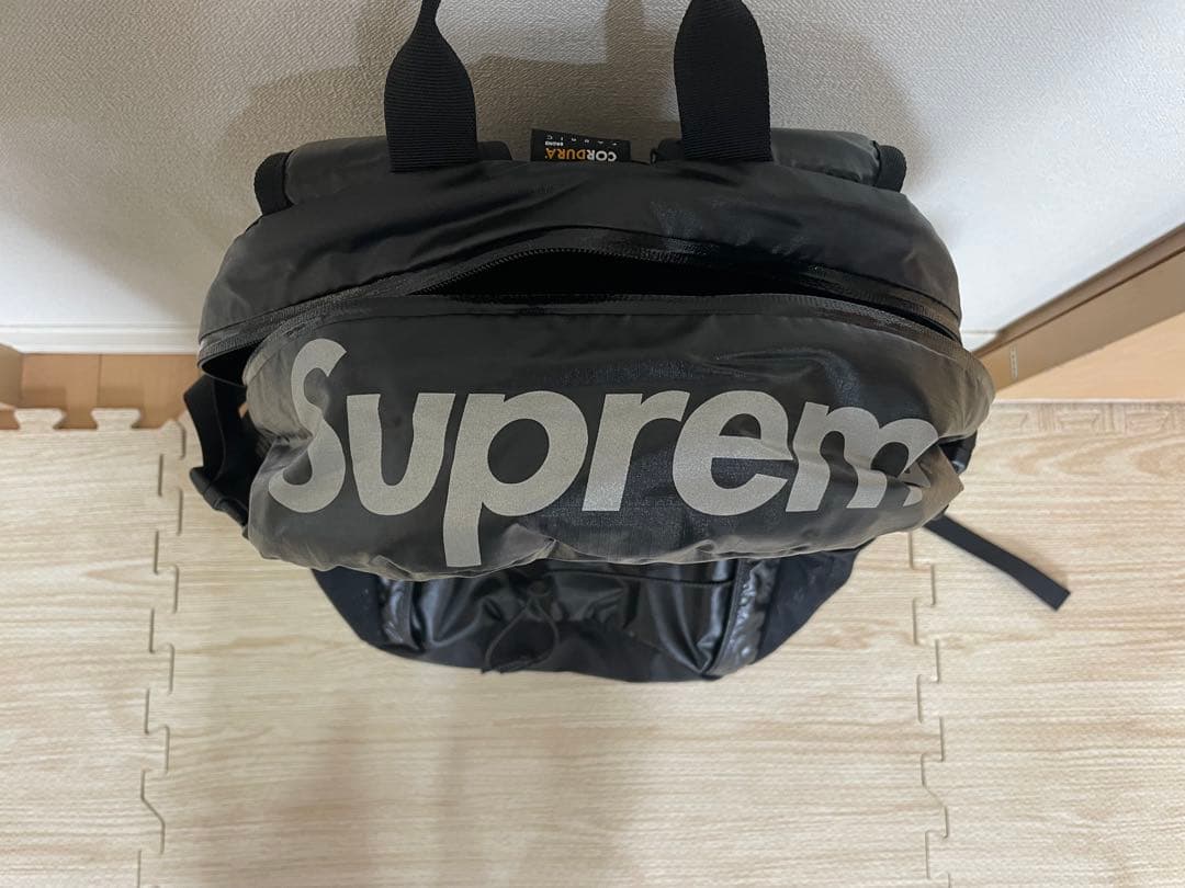 プロフィールご覧下さい。値下げ交渉可⭐︎Supreme ブラック バックパック