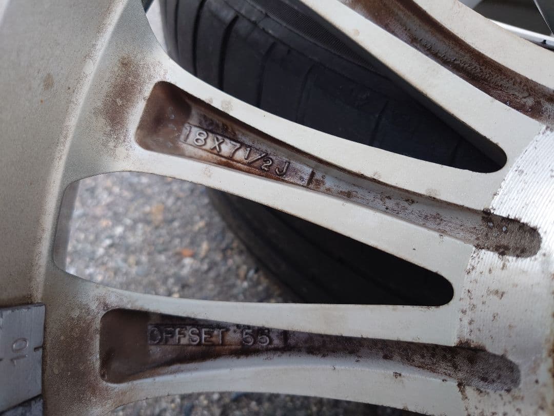 18インチホイール スバル純正