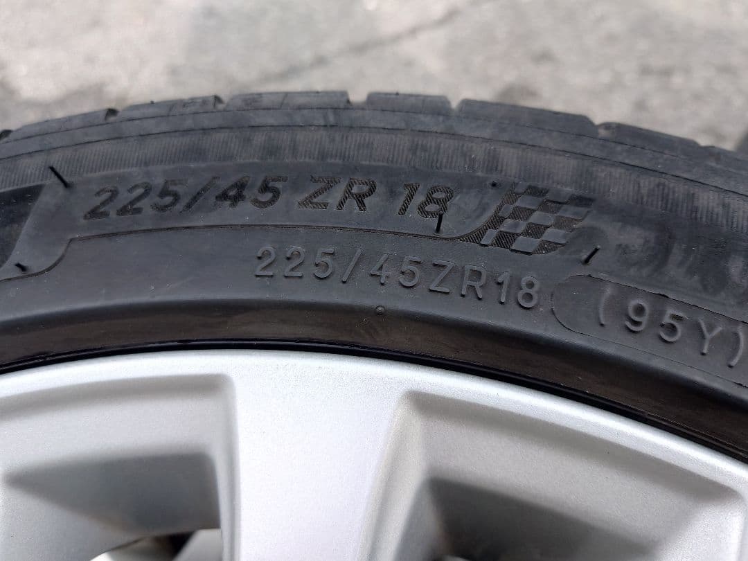 18インチホイール スバル純正