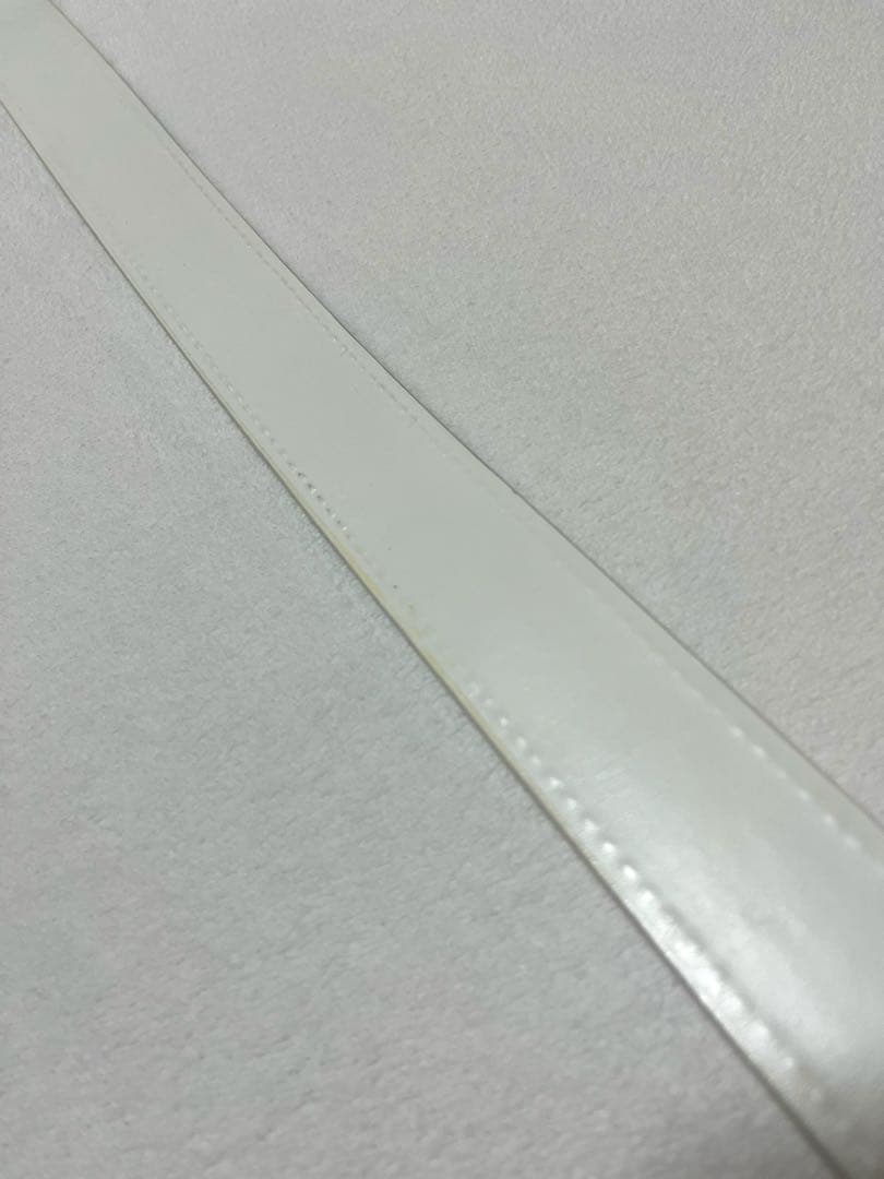 【BRIEFING】ホワイトレザーゴルフベルト＊メンズベルト＊ブリーフィング