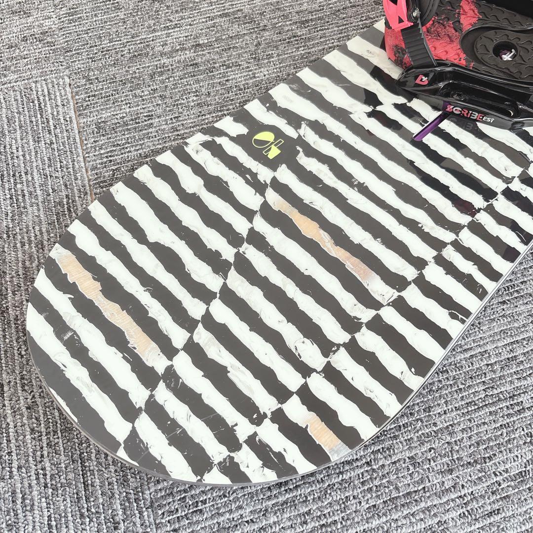 52美品❗️超豪華❗️バートン レディース スノーボードセット★140cm+ビン付