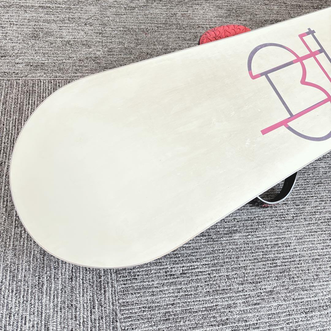 52美品❗️超豪華❗️バートン レディース スノーボードセット★140cm+ビン付