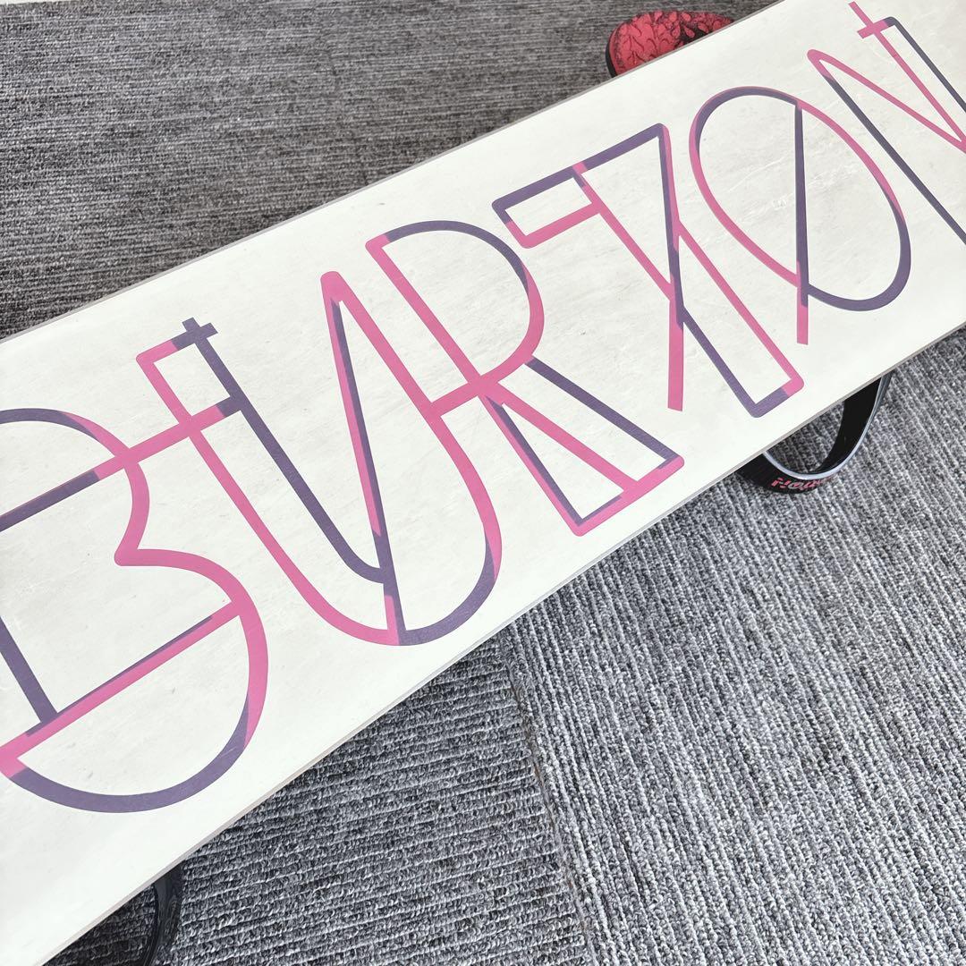 52美品❗️超豪華❗️バートン レディース スノーボードセット★140cm+ビン付