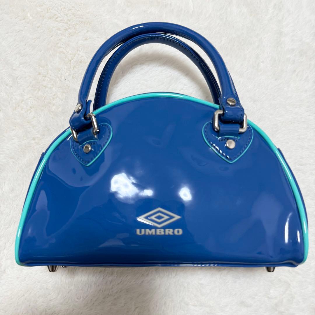 パメオポーズ アンブロ コラボ エナメル 2Wayミニボストンバッグ 新品未使用