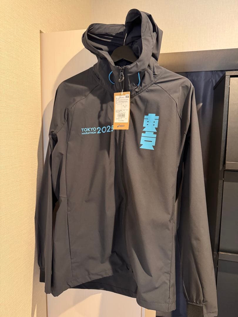 【新品未使用】asics ウィンドブレーカー　JACKET XL