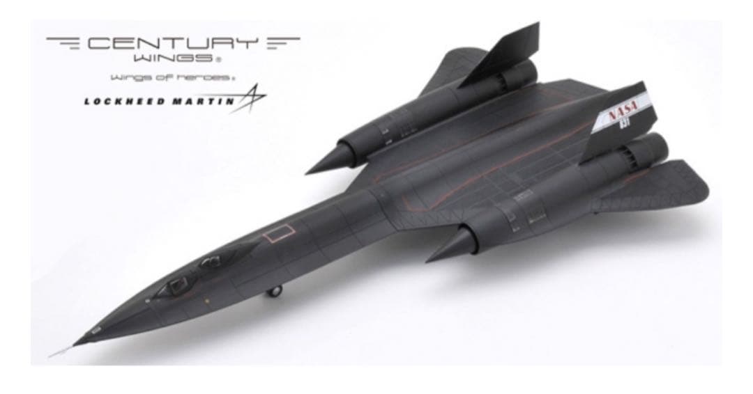 1/72ロッキードSR-71BブラックバードNASA 831/61-7956
