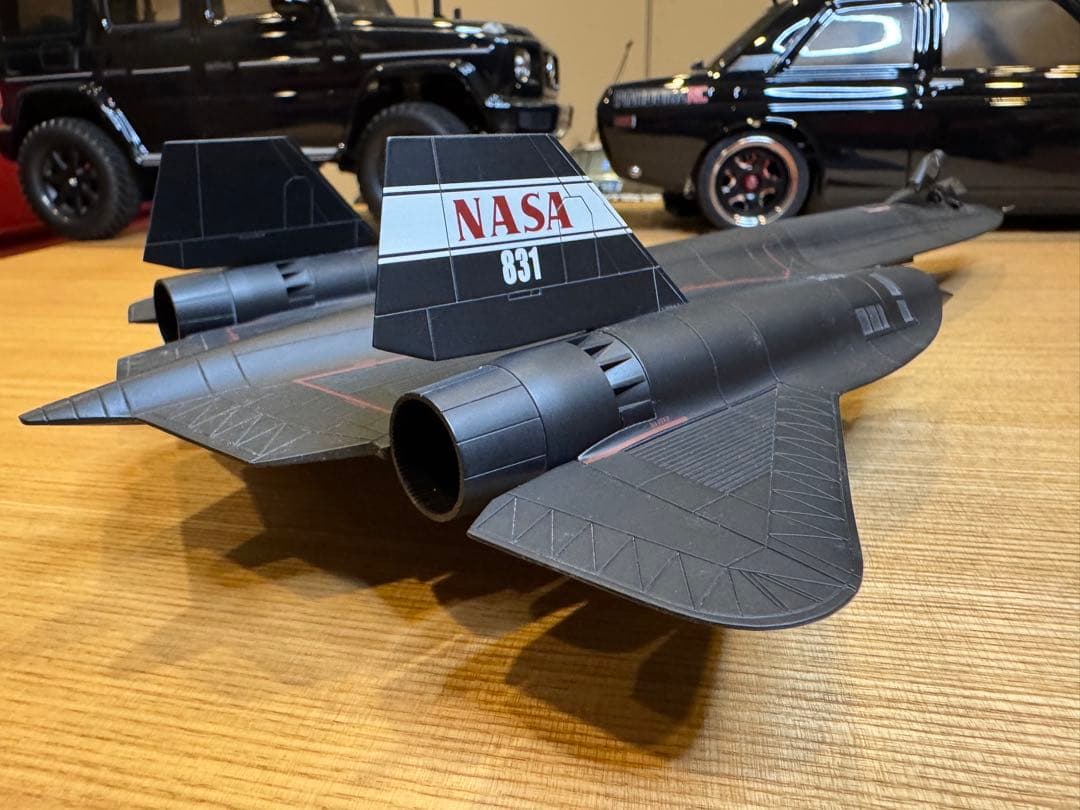 1/72ロッキードSR-71BブラックバードNASA 831/61-7956