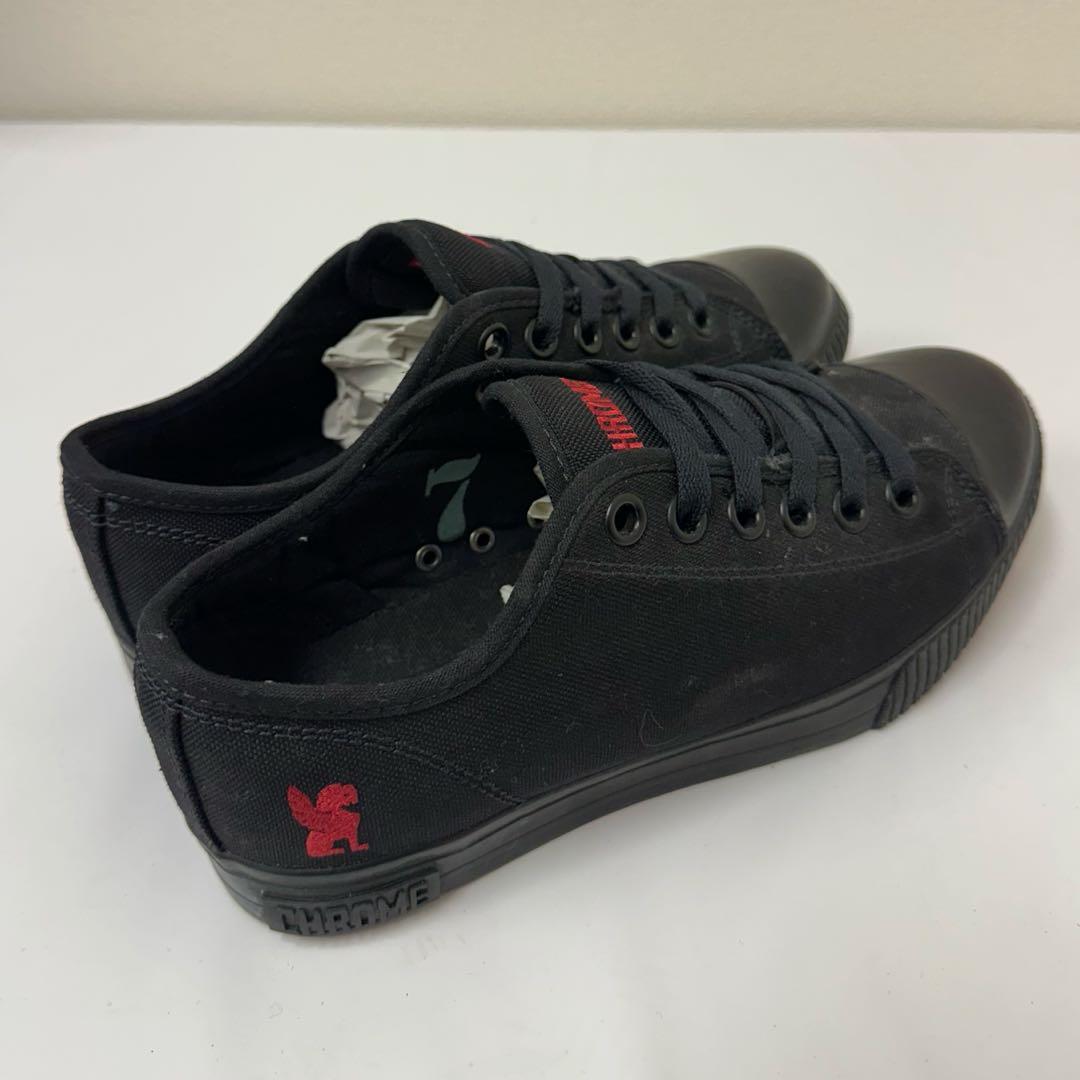 CHROME ブラック 自転車　ビンディングスニーカー　size 7