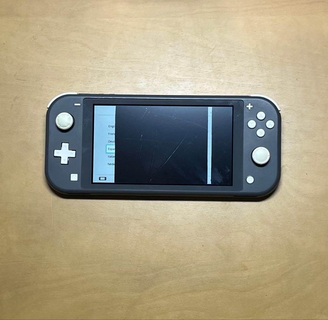 switch lite グレー　ジャンク