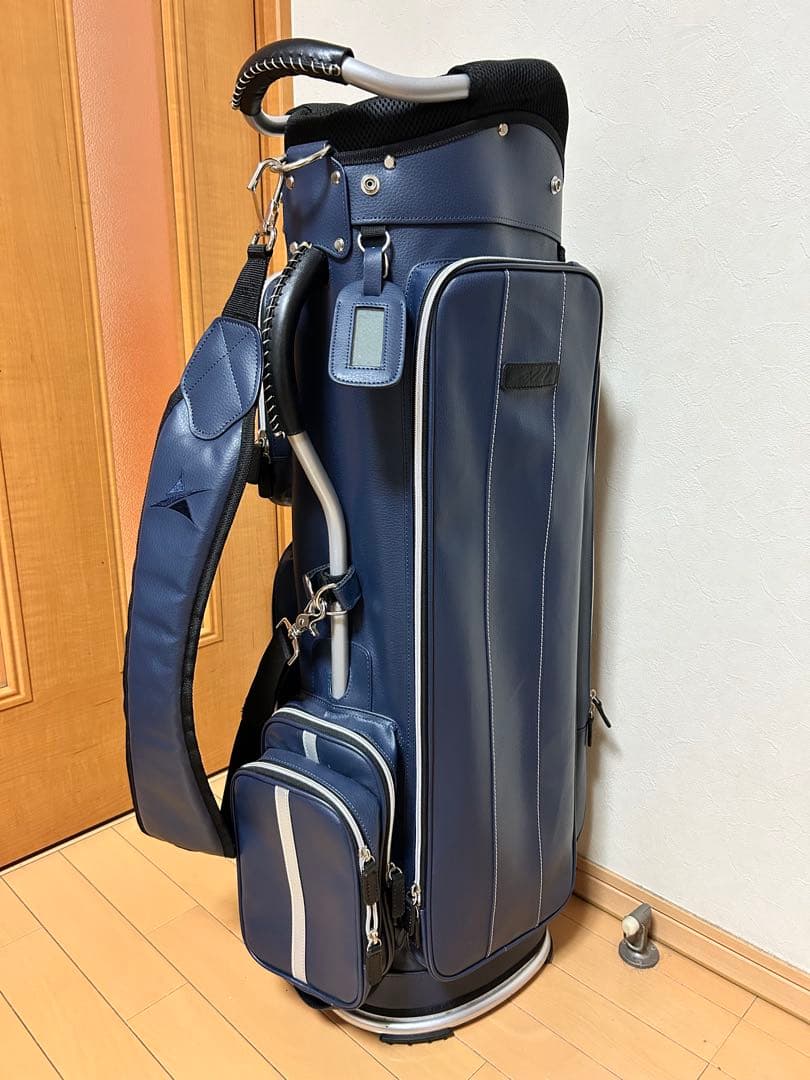 アクセル AXCB-18353LT 9型 キャディバッグ　ネイビー