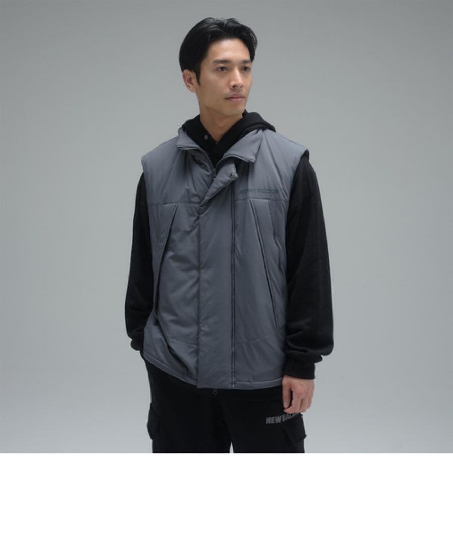 ニューバランス MET24 Padded Vest ダウンベスト