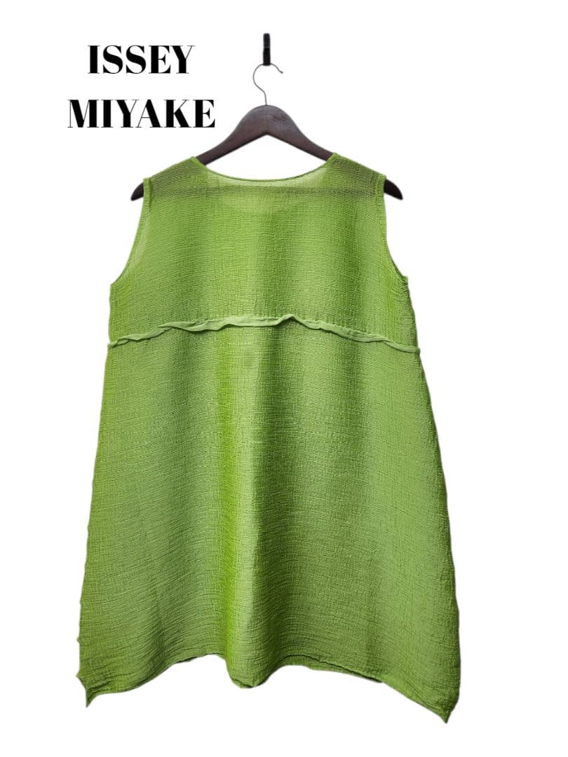 64906　me ISSEY MIYAKE　ノースリーブ　チュニック