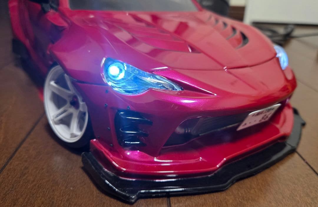 PANDORA RC トヨタ 86 1/10 ボディのみ エアブラシ塗装