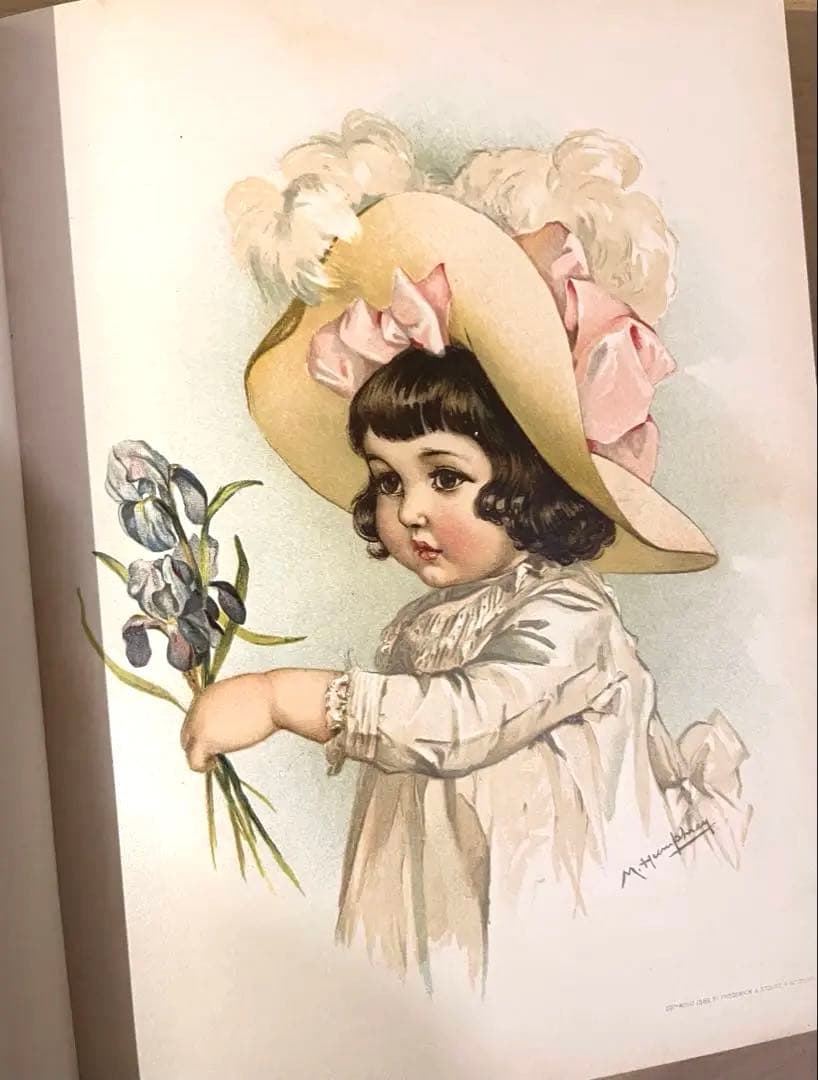 N o426入手困難 希少 アンティーク 洋書 絵本 ビクトリアン 児童書 童謡