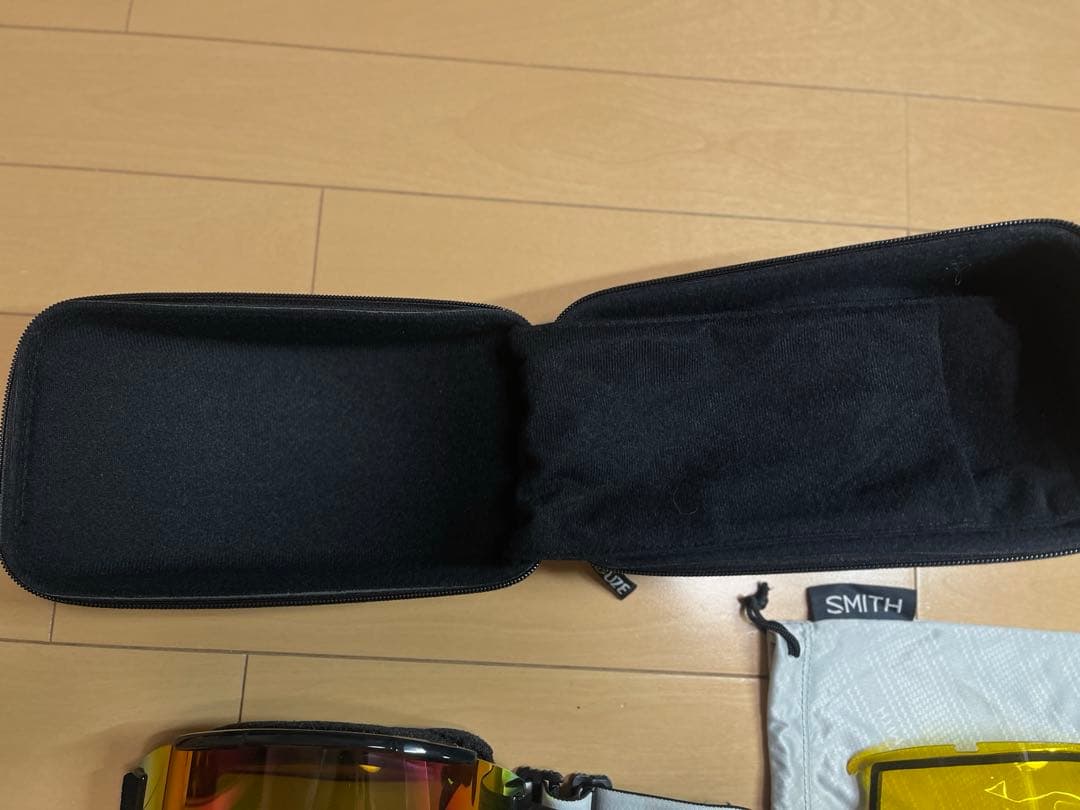 SMITH SQUAD BLACK ゴーグル　スノボ