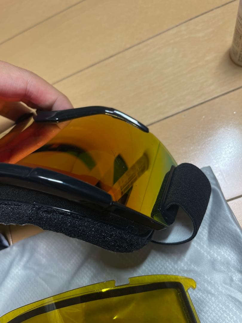 SMITH SQUAD BLACK ゴーグル　スノボ