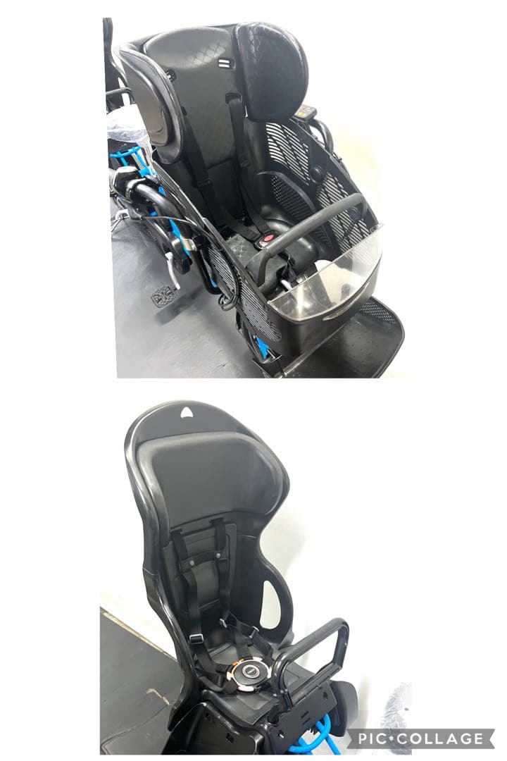 1年保証　ヤマハ　パスキッス　20インチ　子供乗せ　青色　電動アシスト自転車