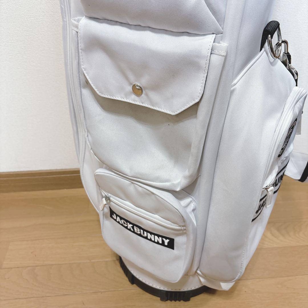 K345 JACKBUNNY 軽量 ホワイトキャディバック