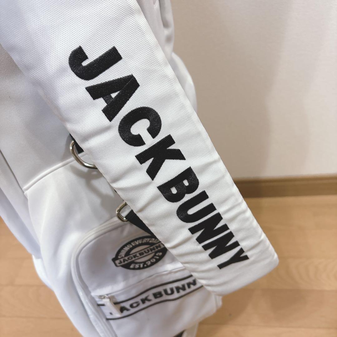 K345 JACKBUNNY 軽量 ホワイトキャディバック