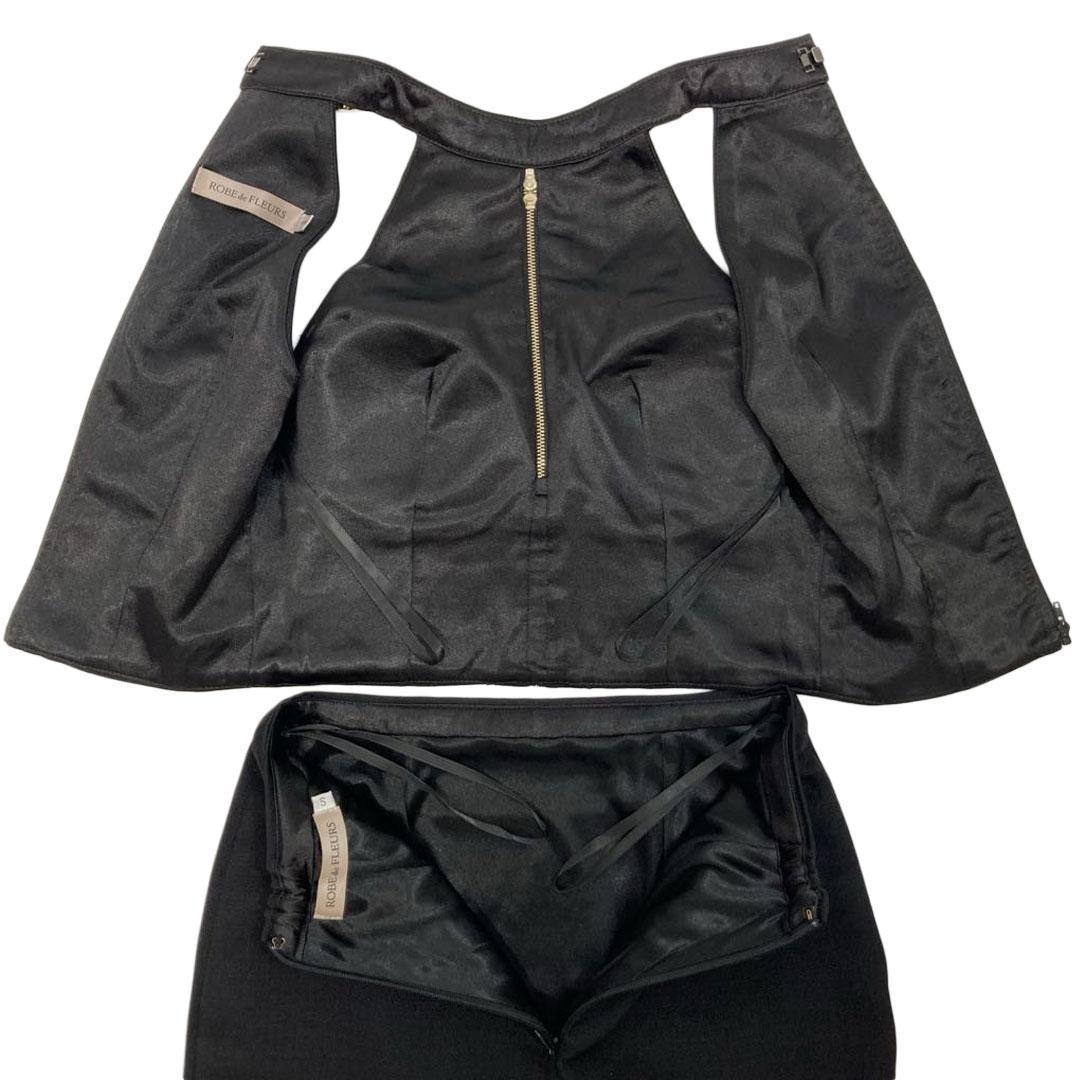 [ローブドフルール]fm3751 キャバドレス ブラック S