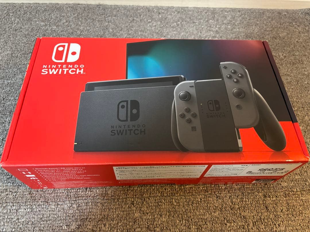翌日発送　Nintendo Switch 本体 グレー Joy-Con付き