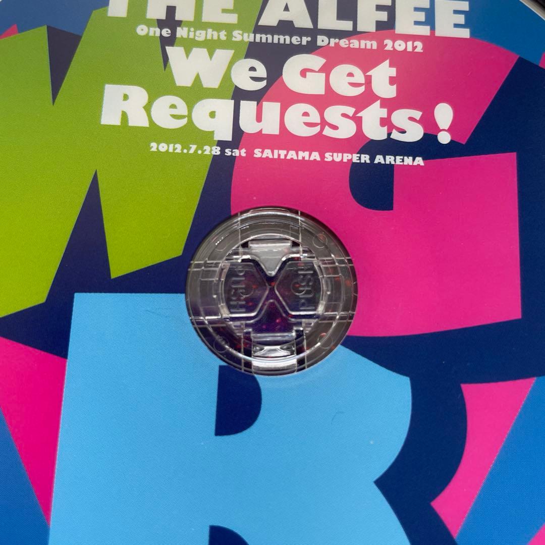 THE ALFEE 2012年 We Get Requests! DVD