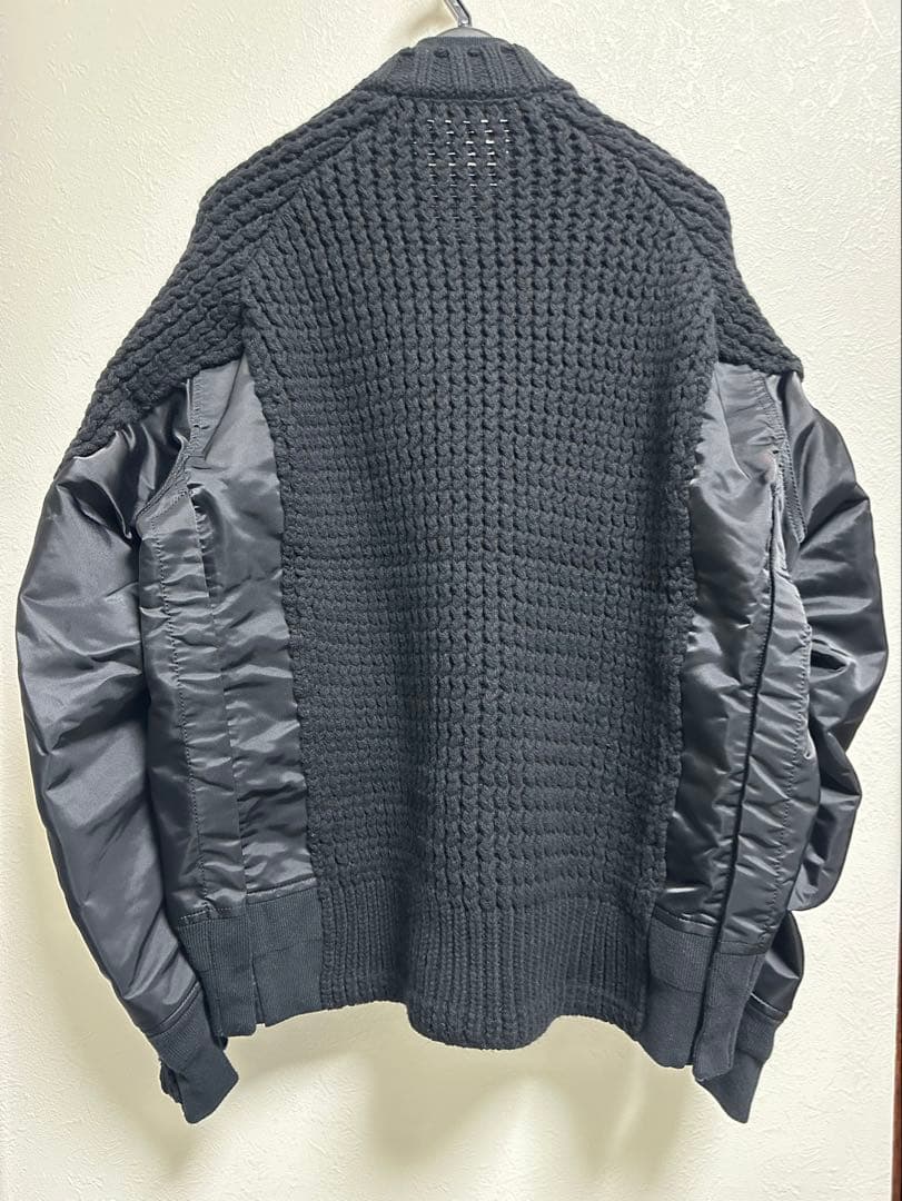 ジャケット・アウター sacai 23AW Nylon Twill Knit Boulson