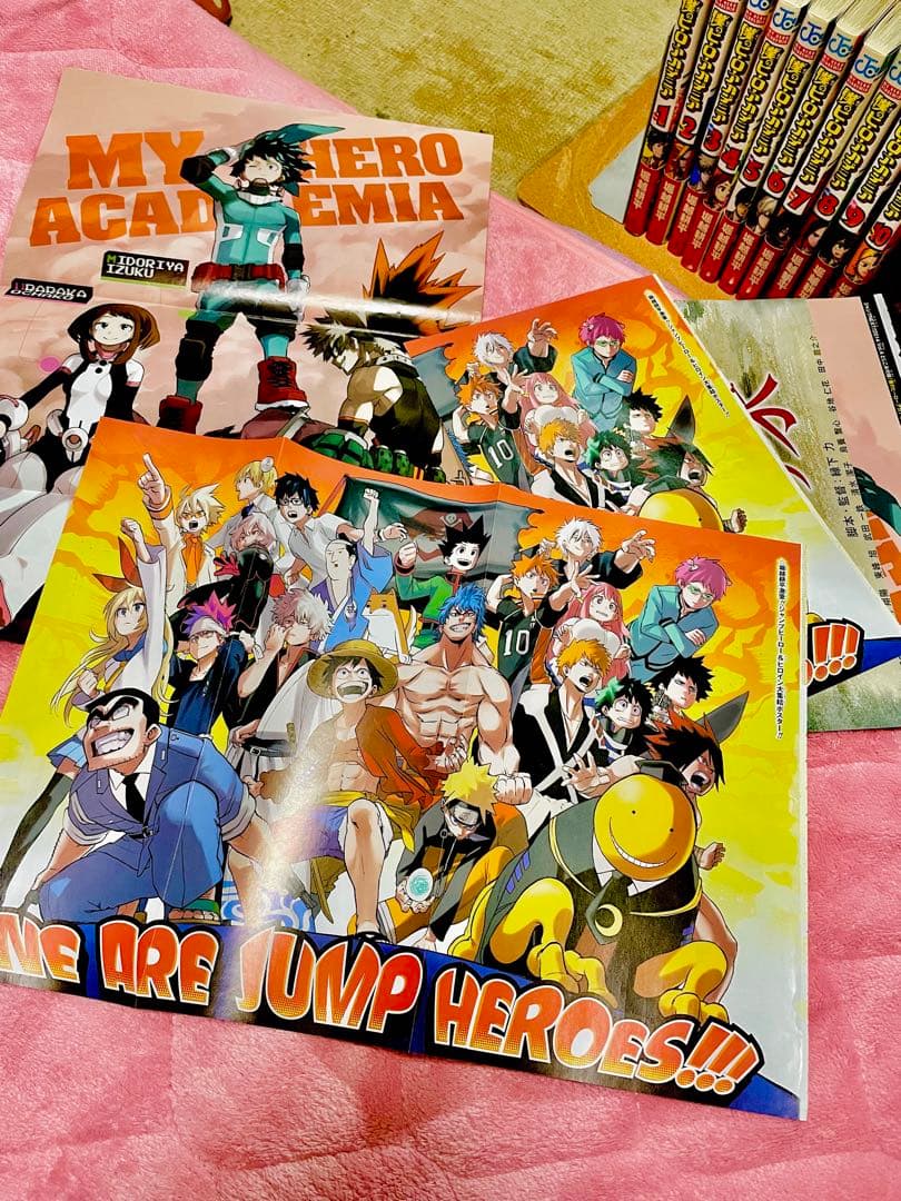 初版 帯付き 僕のヒーローアカデミア コミック 1~10巻 ジャンプ流 付録など