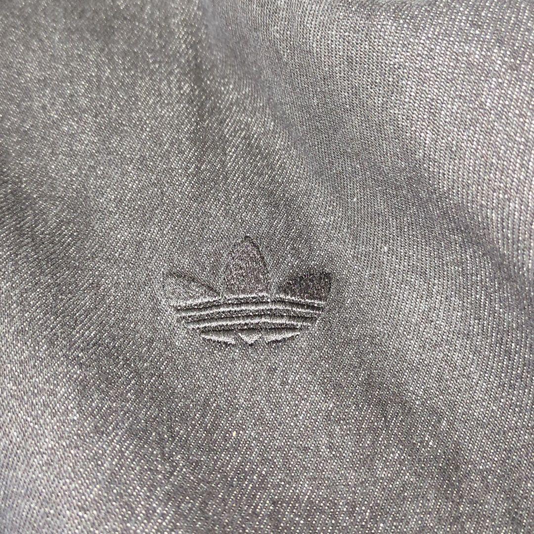 XL アディダス adidas デニム トラック ジャケットファイアーバード黒