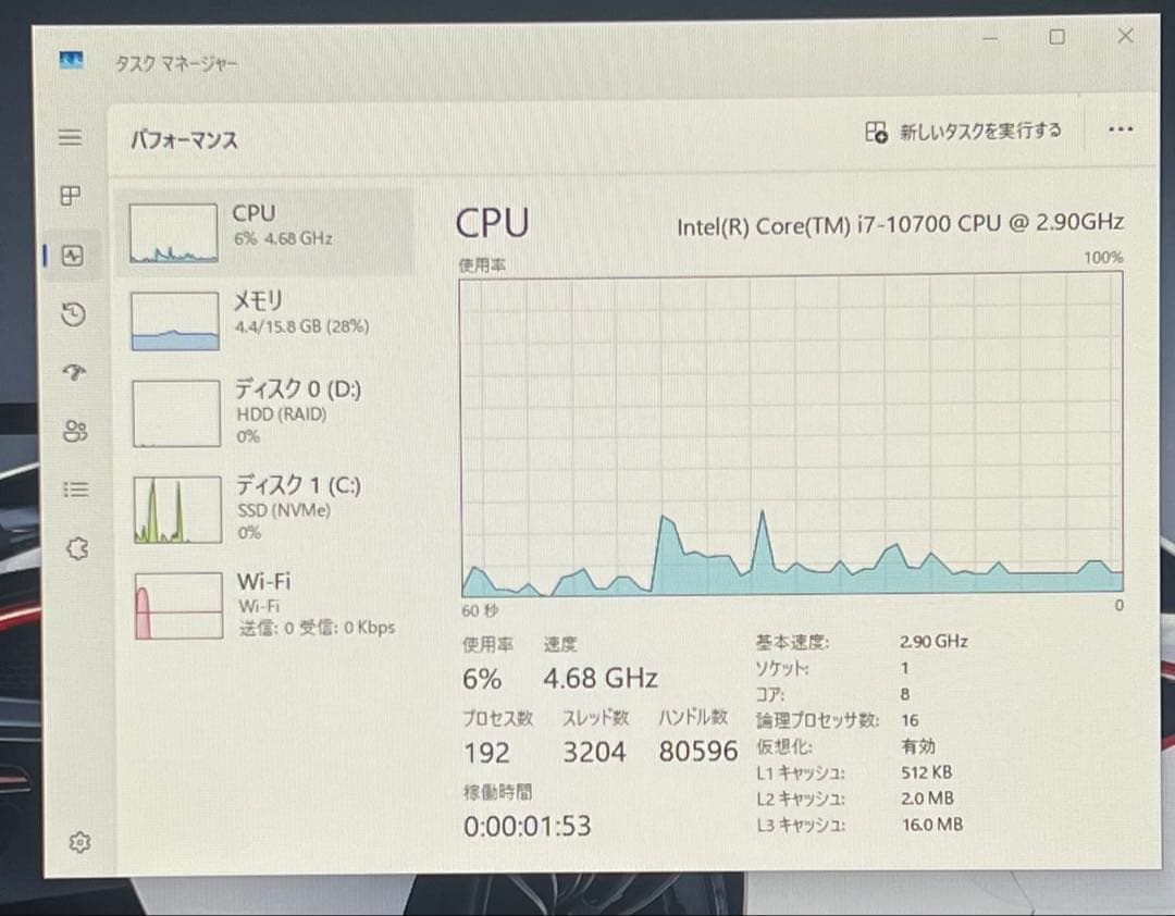 HP pavilion フルセットアップ Office/新品SSD256/16