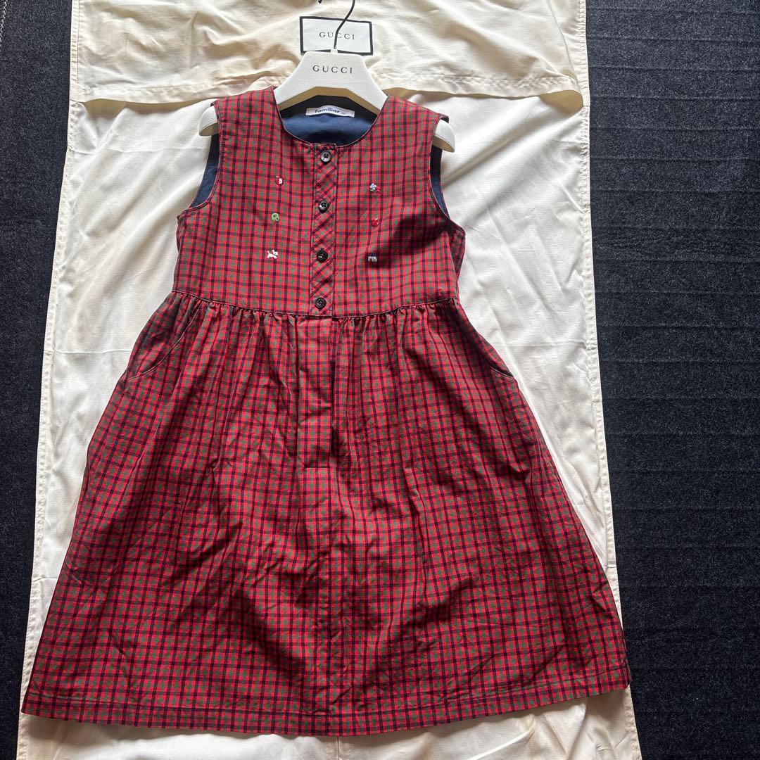 ♡familiarワンピース♡ 130サイズ　美品